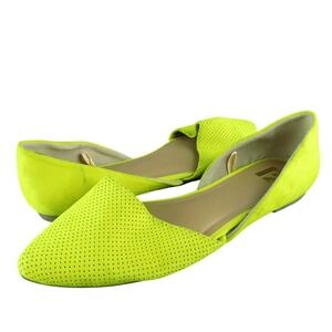 R2 Women's Felicia Flat Yellow Textile Size 7M Gently Used 2025